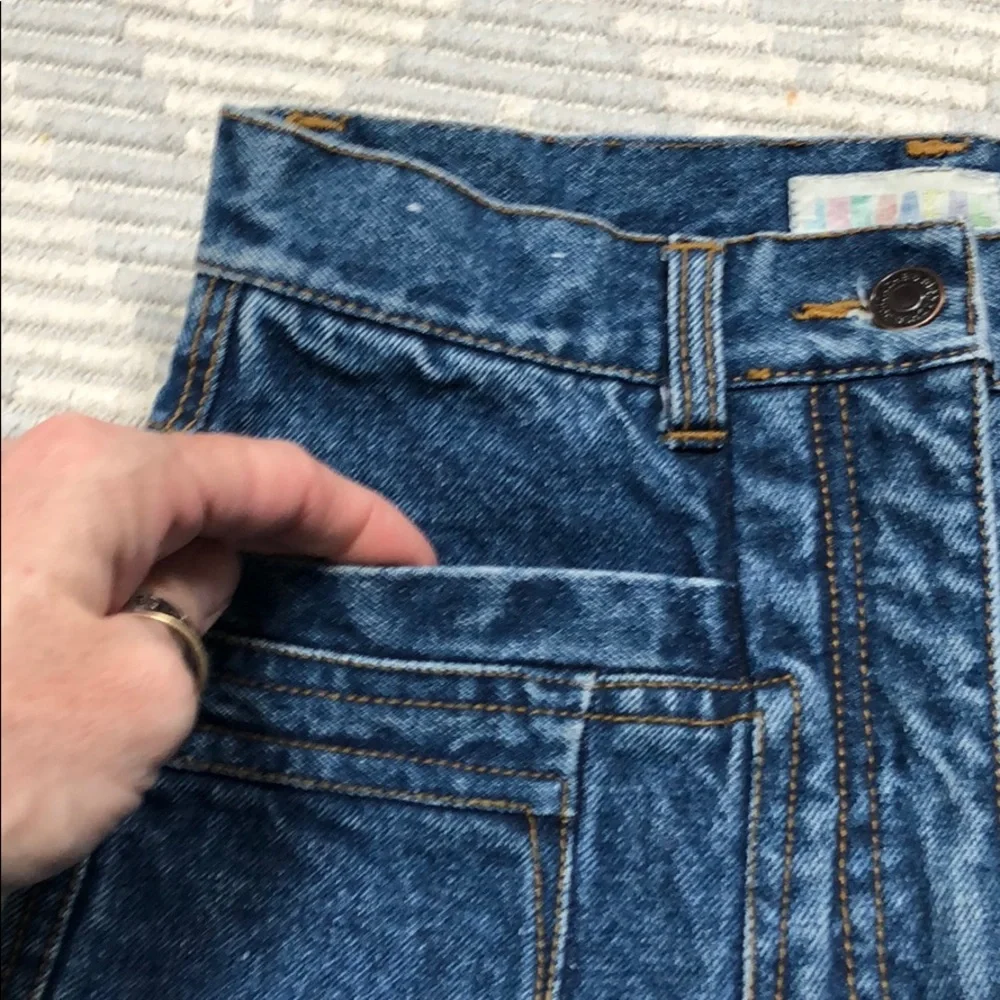 Vintage Jordache jean skirt